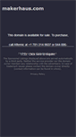 Mobile Screenshot of makerhaus.com